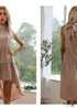 Boho Evening Halter Neck Waist Mini Dress Natalia